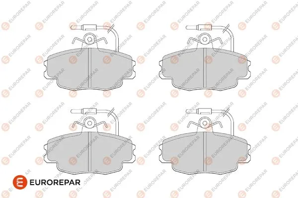 Kit de plaquettes de frein, frein à disque EUROREPAR 1686271480