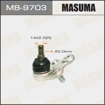 Rotule de suspension MASUMA MB-9703