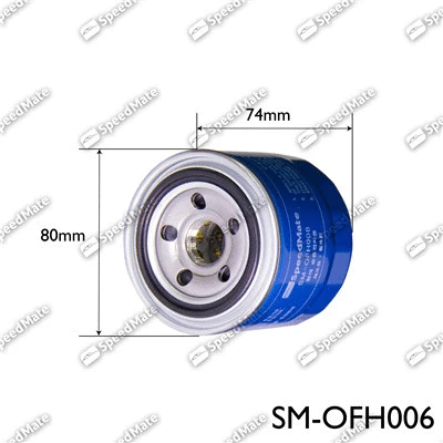 Filtre à huile SpeedMate SM-OFH006