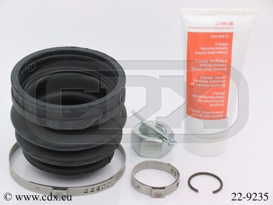 Jeu de joints-soufflets, arbre de commande CDX 22-9235