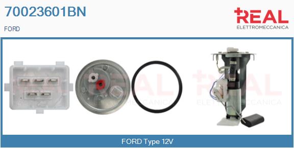 unité d'alimentation de carburant REAL 70023601BN