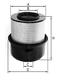 Filtre à air SAMPIYON FILTER CR 0370