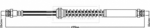 Flexible de frein BORG & BECK BBH8282