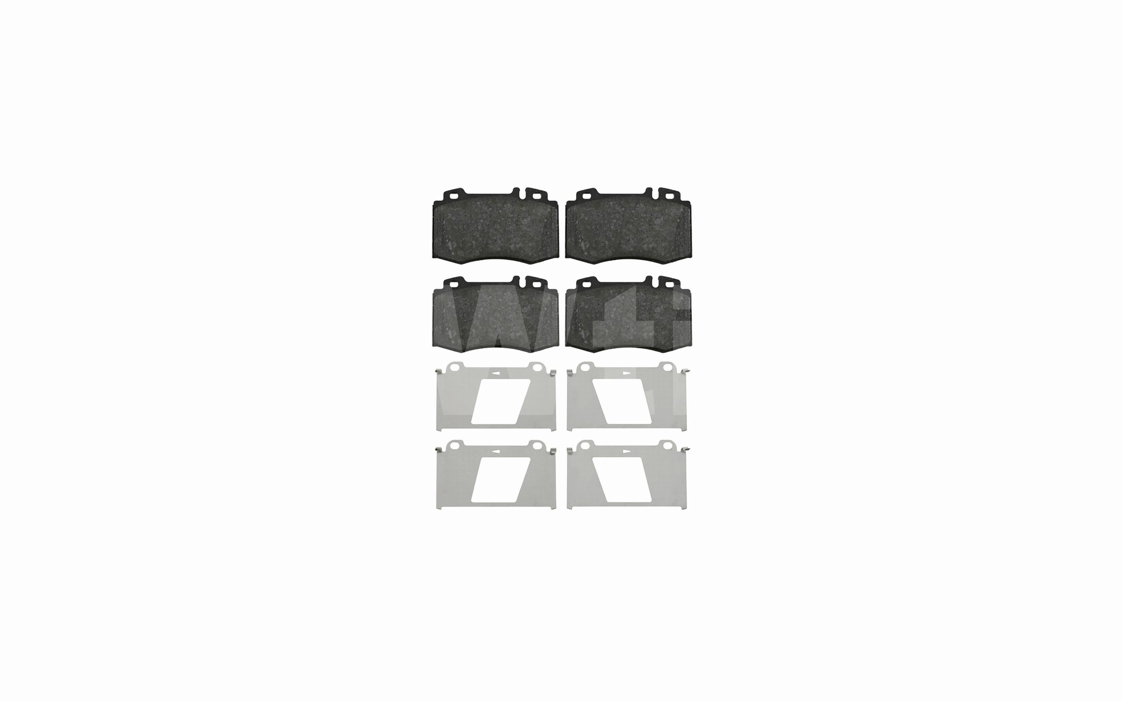 Kit de plaquettes de frein, frein à disque Wti Automotive K711076