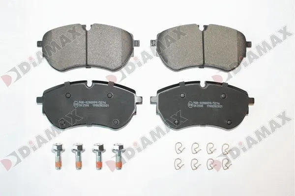Kit de plaquettes de frein, frein à disque DIAMAX N09909