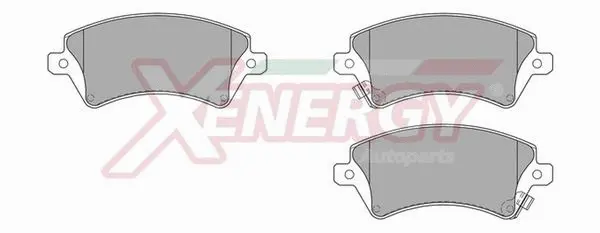Kit de plaquettes de frein, frein à disque AP XENERGY X40796