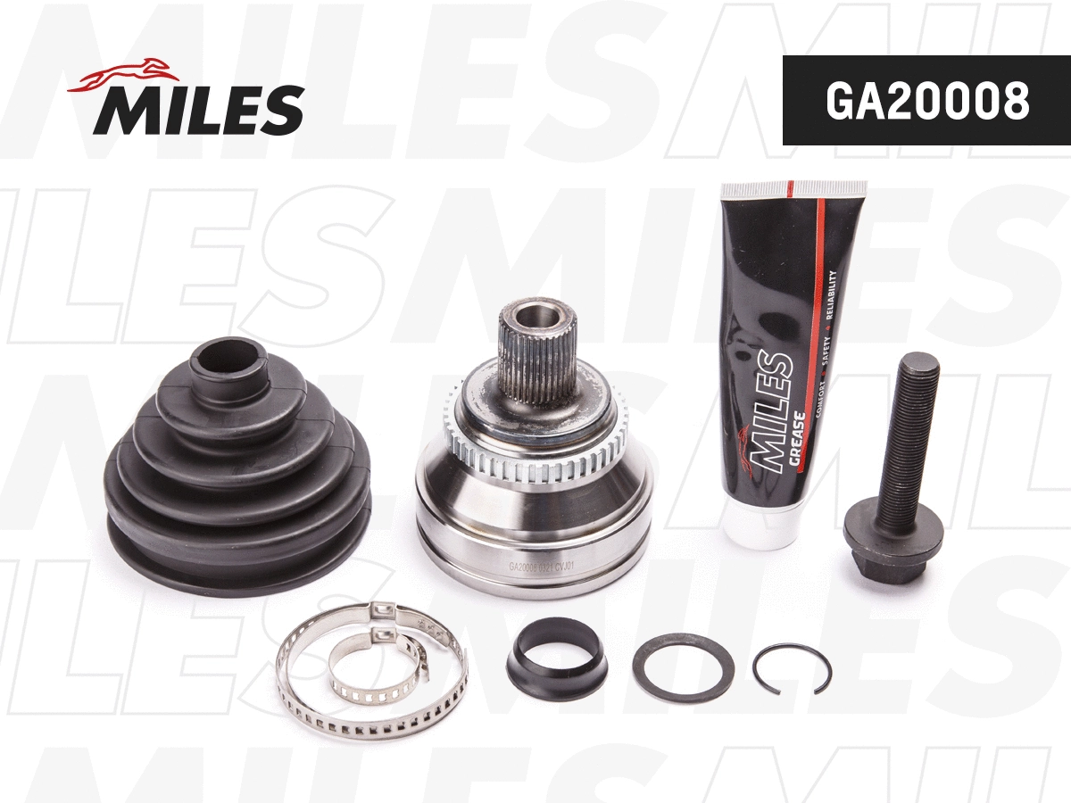 Jeu de joints, arbre de transmission MILES GA20008