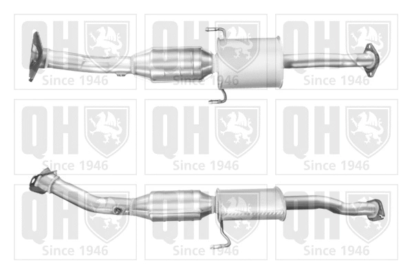 Catalyseur QUINTON HAZELL QCAT92353H