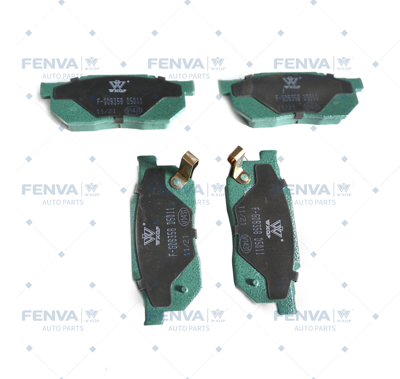 Kit de plaquettes de frein, frein à disque WXQP 40750