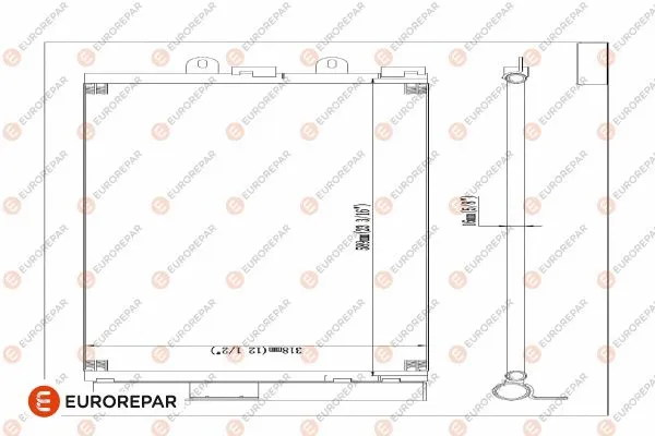 Condenseur, climatisation EUROREPAR 1609636680