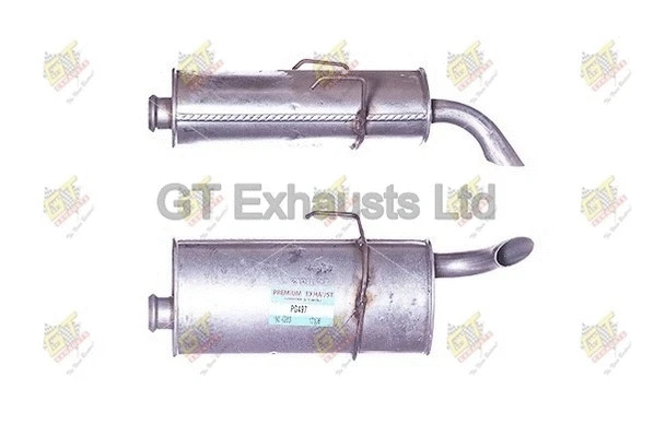 Silencieux arrière GT Exhausts GPG497