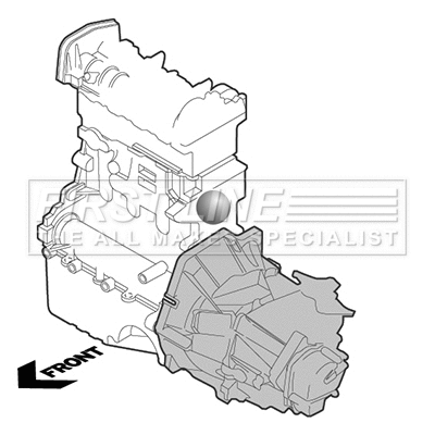 Support moteur FIRST LINE FEM3874