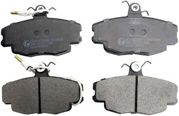 Kit de plaquettes de frein, frein à disque DENCKERMANN B110590