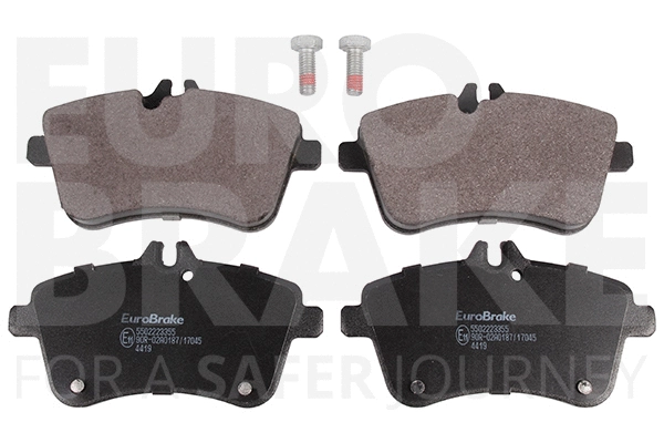 Kit de plaquettes de frein, frein à disque EUROBRAKE 5502223355