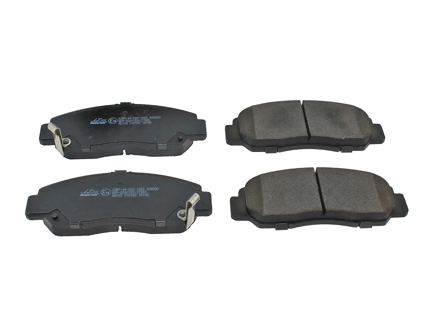 Kit de plaquettes de frein, frein à disque A.Z. Meisterteile AZMT-44-022-1555