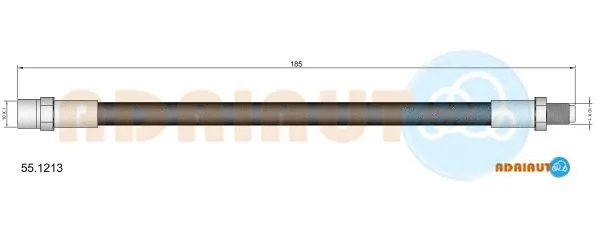 Flexible de frein ADRIAUTO 55.1213