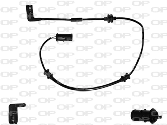 Contact d'avertissement, usure des plaquettes de frein OPEN PARTS AK3060.00