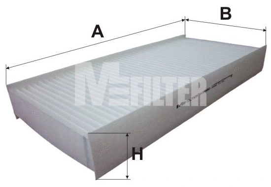 Filtre, air de l'habitacle MFILTER K 9080