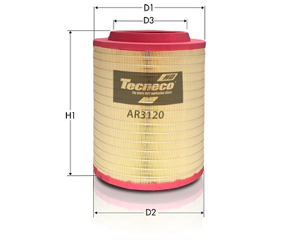 Filtre à air TECNECO FILTERS AR3120