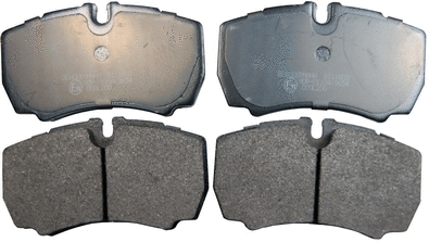 Kit de plaquettes de frein, frein à disque DENCKERMANN B111003