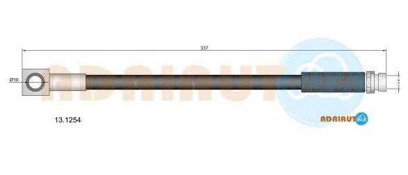 Flexible de frein ADRIAUTO 13.1254