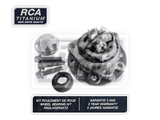 Kit de roulements de roue RCA FRANCE RCAK1187