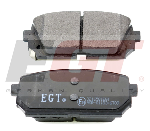 Kit de plaquettes de frein, frein à disque EGT 321658iEGT