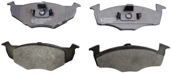 Kit de plaquettes de frein, frein à disque DENCKERMANN B110686