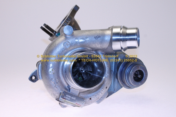Turbocompresseur, suralimentation SCHLÜTTER TURBOLADER 172-08290