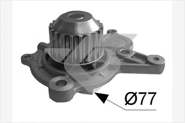 Pompe à eau, refroidissement du moteur HUTCHINSON WP120