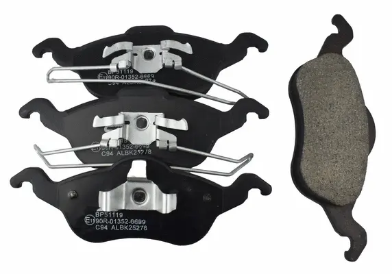 Kit de plaquettes de frein, frein à disque SB BP51119