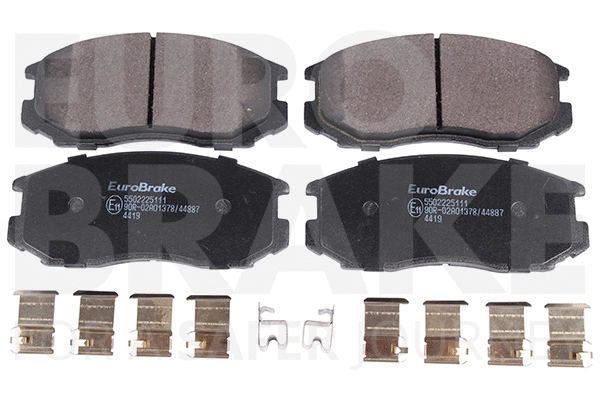 Kit de plaquettes de frein, frein à disque EUROBRAKE 5502225111