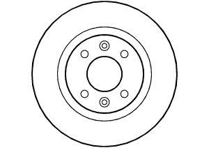 Disque de frein ABTEX BD530V