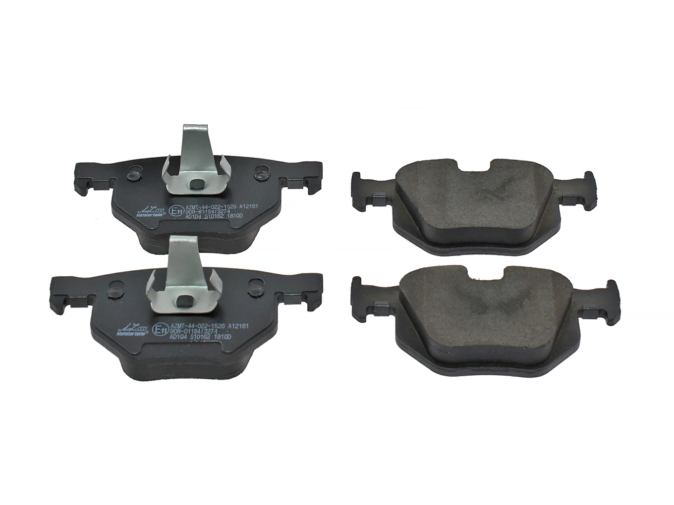 Kit de plaquettes de frein, frein à disque A.Z. Meisterteile AZMT-44-022-1526