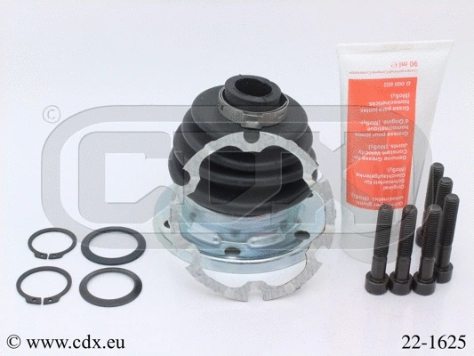 Jeu de joints-soufflets, arbre de commande CDX 22-1625