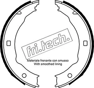 Jeu de mâchoires de frein, frein de stationnement fri.tech. 1079.193