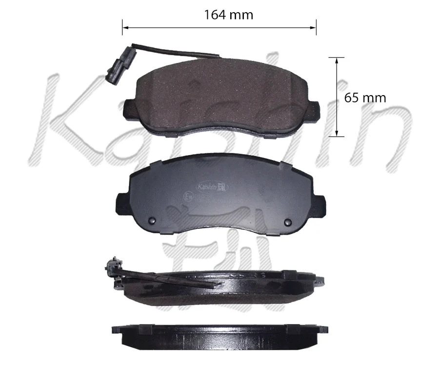 Kit de plaquettes de frein, frein à disque KAISHIN FK10214