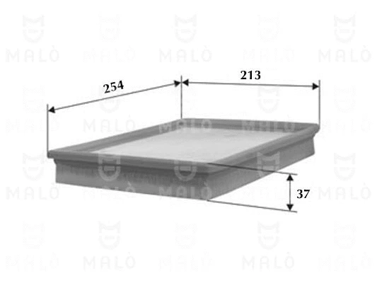 Filtre à air AKRON-MALÒ 1500430