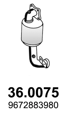 Catalyseur ASSO 36.0075