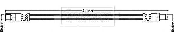 Flexible de frein BORG & BECK BBH8119