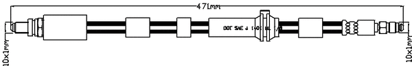 Flexible de frein JURATEK JBH1139L