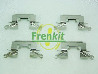 Kit d'accessoires, plaquette de frein à disque FRENKIT 901772