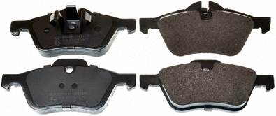Kit de plaquettes de frein, frein à disque DENCKERMANN B111105