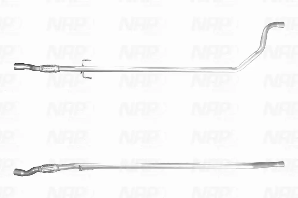 Tuyau d'échappement NAP carPARTS GmbH CAC10607