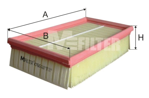 Filtre à air MFILTER K 766