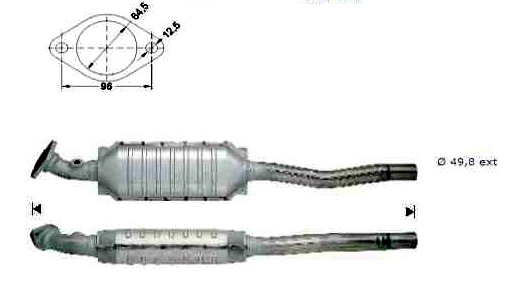 Catalyseur VEGAZ GmbH RK-915
