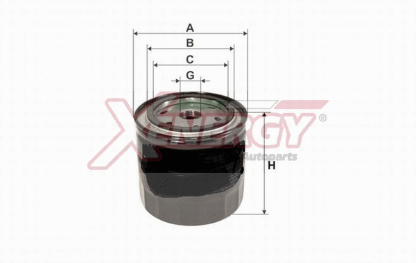 Filtre à huile AP XENERGY X1595673