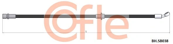 Flexible de frein COFLE 92.BH.SB038