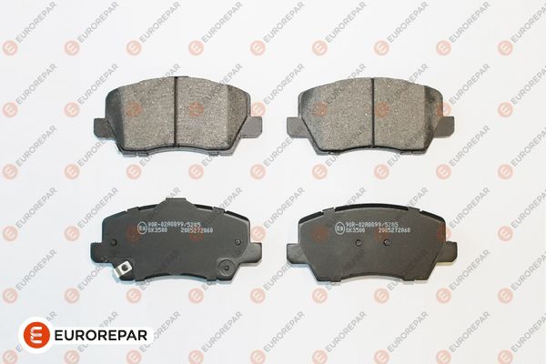 Kit de plaquettes de frein, frein à disque EUROREPAR 1689807880