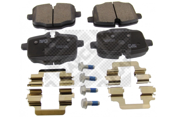 Kit de plaquettes de frein, frein à disque MAPCO 6033HPS